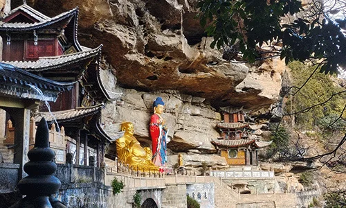 Shibaoshan grotto carvings